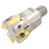 Seco Tools 02699143 | R217.69-01.50-16RE-18-4AN M16 Thread Size x 38.10mm Diameter x 17.00mm Maximum Cutting Depth x 45.00mm Functional Length x 7.1 Degree Rake Angle Indexable Square-Shoulder End Mill