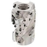 Seco Tools 02717825 | R220.69-00063-077-18.4SAN 63.00mm Diameter x 77.00mm Maximum Cutting Depth x 100.00mm Functional Length x 90 Degree Cutting Edge Angle 4 Flute Indexable Square-Shoulder Face Mill