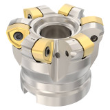 Seco Tools 02826554 | R220.21-0063-R230.6A 48.30mm Diameter x 1.80mm Depth of Cut x 50.00mm Functional Length -13 Degree Rake Radial Angle Indexable High-Feed End Mill