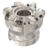 Seco Tools 02826554 | R220.21-0063-R230.6A 48.30mm Diameter x 1.80mm Depth of Cut x 50.00mm Functional Length -13 Degree Rake Radial Angle Indexable High-Feed End Mill