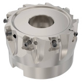 Seco Tools 02827550 | R220.94-0063-08-9A 63.00mm Diameter x 8.00mm Depth of Cut x 40.00mm Functional Length -22.5 Degree Rake Radial Angle Indexable Square-Shoulder Face Mill