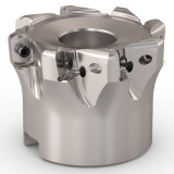 Seco Tools 02952735 | R220.21-0052-LO06.8A 45.30mm Diameter x 0.90mm Depth of Cut x 40.00mm Functional Length -9 Degree Rake Radial Angle Indexable High-Feed End Mill