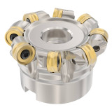 Seco Tools 03092086 | R220.28-0063-06.8A 51.00mm Diameter x 6.00mm Depth of Cut x 40.00mm Functional Length -12 Degree Rake Radial Angle Double Sided Copy Mill Round Insert