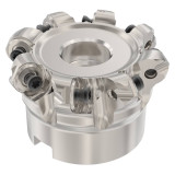 Seco Tools 03092086 | R220.28-0063-06.8A 51.00mm Diameter x 6.00mm Depth of Cut x 40.00mm Functional Length -12 Degree Rake Radial Angle Double Sided Copy Mill Round Insert