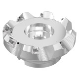 Seco Tools 03213626 | R220.54-0125-14-8A 125.00mm Diameter x 6.00mm Depth of Cut x 63.00mm Functional Length -7 Degree Rake Radial Angle Double QuattroMill Face Mill