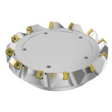 Seco Tools 03213628 | R220.54-8200-14-12A 200.00mm Diameter x 6.00mm Depth of Cut x 63.00mm Functional Length -7 Degree Rake Radial Angle Double QuattroMill Face Mill