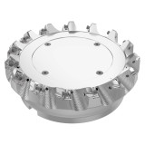 Seco Tools 03213634 | R220.54-8160-14-15A 160.00mm Diameter x 6.00mm Depth of Cut x 63.00mm Functional Length -7 Degree Rake Radial Angle Double QuattroMill Face Mill