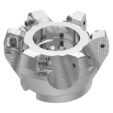 Seco Tools 03241909 | R220.56-02.00-14-4A 50.00mm Diameter x 8.00mm Depth of Cut x 40.00mm Functional Length -7 Degree Rake Radial Angle Double QuattroMill Face Mill
