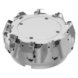 Seco Tools 03245962 | R220.56-06.00-14-9CA 160.00mm Diameter x 8.00mm Depth of Cut x 80.00mm Functional Length -7 Degree Rake Radial Angle Double QuattroMill Face Mill