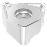 Seco Tools 03272918 | XNEX080616TR-MD15 XNEX0806 Insert Size x 12.48mm Inscribed Circle Diameter x 1.60mm Corner Radius 6 Cutting Edge CVD Coated Carbide Milling Insert