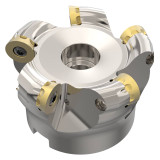 Seco Tools 03278985 | R220.29I-0080-08.5A 64.10mm Diameter x 8.00mm Depth of Cut x 50.00mm Functional Length -4 Degree Rake Radial Angle Indexable Copy End Mill