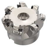 Seco Tools 03278986 | R220.29I-0080-08.7A 64.10mm Diameter x 8.00mm Depth of Cut x 50.00mm Functional Length -4 Degree Rake Radial Angle Indexable Copy End Mill