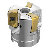 Seco Tools 03290237 | R220.64-0040-ZO16-3A 40.00mm Diameter x 15.00mm Depth of Cut x 40.00mm Functional Length -22 Degree Rake Radial Angle Indexable Square-Shoulder Face Mill