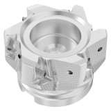 Seco Tools 03290254 | R220.64-03.00-ZO16-6A 76.20mm Diameter x 15.00mm Depth of Cut x 50.00mm Functional Length -19.7 Degree Rake Radial Angle Indexable Square-Shoulder Face Mill