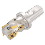 Seco Tools 10067004 | R217.69-3240.3S-043-XO16.3A 40.00mm Diameter x 32.00mm Shank x 43.00mm Maximum Cutting Depth x 60.00mm Shank Length x 90 Degree Cutting Edge Angle 3 Flute Indexable Square-Shoulder End Mill