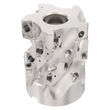 Seco Tools 10067020 | R220.69-02.50-2.24-XO16-5A 63.50mm Diameter x 57.00mm Maximum Cutting Depth x 82.55mm Functional Length x 90 Degree Cutting Edge Angle 5 Flute Indexable Square-Shoulder End Mill
