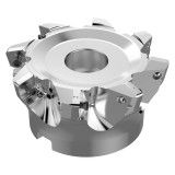 Seco Tools 10097584 | R220.21-0125-SP18.8A 95.60mm Diameter x 2.50mm Depth of Cut x 63.00mm Functional Length -4 Degree Rake Radial Angle Indexable High-Feed End Mill
