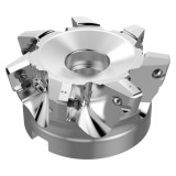 Seco Tools 10097588 | R220.21-04.00-SP18.7A 72.30mm Diameter x 2.50mm Depth of Cut x 50.80mm Functional Length -4 Degree Rake Radial Angle Indexable High-Feed End Mill