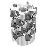 Seco Tools 10127482 | R220.82-0063-069-SNXO16.5A 63.00mm Diameter x 69.00mm Maximum Cutting Depth x 90.00mm Functional Length x 90 Degree Cutting Edge Angle 5 Flute Indexable Square-Shoulder End Mill