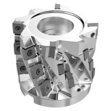 Seco Tools 10127499 | R220.81-0100-068-SNAC15.4A 100.00mm Diameter x 68.00mm Maximum Cutting Depth x 90.00mm Functional Length x 90 Degree Cutting Edge Angle 8 Flute Indexable Square-Shoulder End Mill