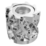 Seco Tools 10127499 | R220.81-0100-068-SNAC15.4A 100.00mm Diameter x 68.00mm Maximum Cutting Depth x 90.00mm Functional Length x 90 Degree Cutting Edge Angle 8 Flute Indexable Square-Shoulder End Mill