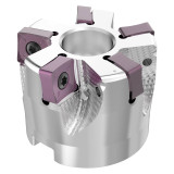Seco Tools 10134789 | R220.88-02.00-12-5SAP 50.80mm Diameter x 9.00mm Depth of Cut x 40.00mm Functional Length -10 Degree Rake Radial Angle Indexable Chamfer & Angle Face Mill