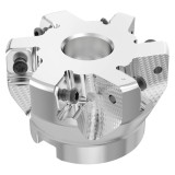 Seco Tools 10134790 | R220.88-02.50-12-6SAP 63.50mm Diameter x 9.00mm Depth of Cut x 40.00mm Functional Length -9.5 Degree Rake Radial Angle Indexable Chamfer & Angle Face Mill