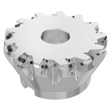 Seco Tools 10134797 | R220.88-05.00-12-13SAP 127.00mm Diameter x 9.00mm Depth of Cut x 63.00mm Functional Length -8 Degree Rake Radial Angle Indexable Chamfer & Angle Face Mill