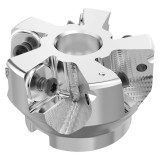 Seco Tools 10134810 | R220.88-0063-16-5SAP 63.00mm Diameter x 13.00mm Depth of Cut x 40.00mm Functional Length -9.5 Degree Rake Radial Angle Indexable Chamfer & Angle Face Mill