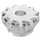 Seco Tools 10134816 | R220.88-0125-16-11SAP 125.00mm Diameter x 13.00mm Depth of Cut x 63.00mm Functional Length -8 Degree Rake Radial Angle Indexable Chamfer & Angle Face Mill
