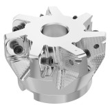 Seco Tools 10134820 | R220.88-03.00-16-7SAP 76.20mm Diameter x 13.50mm Depth of Cut x 50.00mm Functional Length -8 Degree Rake Radial Angle Indexable Chamfer & Angle Face Mill