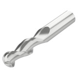 Seco Tools 17003645 | AB245.750D2B.0Z2 0.750" Diameter x 0.750" Shank x 0.375" Corner Radius x 4.000" OAL 2 Flute Uncoated Carbide Ball End Mill