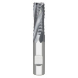 Seco Tools 17004673 | SR420.625D3C025.3Z4 0.625" Diameter x 0.625" Shank x 3.500" OAL x 20 Degree Helix Angle 4 Flute AlTiN Carbide Roughing End Mill