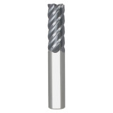 Seco Tools 17007014 | S545R.438D1R030.0Z5 11.11mm Diameter x 11.11mm Shank x 0.76mm Corner Radius x 63.50mm OAL 5 Flute AlTiN Coated Carbide Corner Radius End Mill