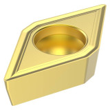 Seco Tools 74005403 | DCMT150408-F2 DC1504 Insert Size x 12.70mm Inscribed Circle Diameter x 0.80mm Corner Radius 2 Cutting Edge CVD Coated Carbide Turning Insert