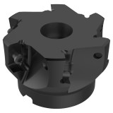 Seco Tools 75072191 | R220.69-02.50-16 63.50mm Diameter x 15.00mm Depth of Cut x 40.00mm Functional Length -10 Degree Rake Radial Angle Indexable Square-Shoulder Face Mill