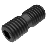 Seco Tools 02483538 | LD8020-T25P M8X1 Thread Diameter Size x 20.00mm OAL Double Head Screw for Indexable