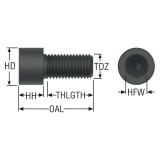 Seco Tools 10057527 | MC6S5X35 Socket-Head Cap Screw