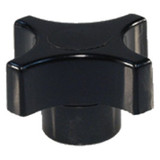 Carr Lane CL-40-PPK-4-PACKOF2 | 1/2"-13 Thread x 1" Diameter Four-Prong Knob - Tapped (Phenolic)