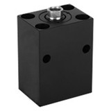 Carr Lane CLR-1545-105B | M16 x 25 Thread x 25.00mm Stroke x 85.00mm Width x 63.00mm Depth x 89.00mm Height Block Cylinders - Double Acting