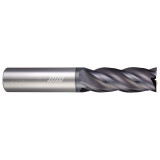 Helical Solutions 81643W | 0.312" Diameter x 0.312" Shank x 2.500" OAL x 1.000" LOC 4 Flute APLUS Coated Square End Mill