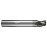 Helical Solutions 89094 | 0.250" Diameter x 0.250" Shank x 2.000" OAL x 0.250" LOC x 0.500" Radius 3 Flute NPLUS Coated Square End Mill