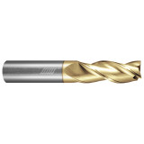 Helical Solutions 89601 | 4.00mm Diameter x 6.00mm Shank x 63.00mm OAL x 6.00mm LOC 3 Flute UN Coated Square End Mill
