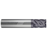 Helical Solutions 89053 | 0.625" Diameter x 0.625" Shank x 4.000" OAL x 2.000" LOC 6 Flute APLUS Coated Corner Radius End Mill