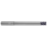 Helical Solutions 89300 | 0.500" Diameter x 0.500" Shank x 4.000" OAL x 0.625" LOC 6 Flute APLUS Coated Corner Radius End Mill