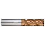 Helical Solutions 89979 | 0.062" Diameter x 0.250" Shank x 2.500" OAL x 0.125" LOC 4 Flute TPLUS Coated Square End Mill