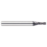 YG1 93503 | 1.19mm Diameter x 3.18mm Shank x 3.99mm LOC x 38.10mm OAL x 30 Degree Helix Angle 2 Flute ALTiN Coated Carbide Miniature End Mill