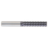 YG1 99590 | 3/4" Diameter x 3/4" Shank x 4-1/8" LOC x 7" OAL x 45 Degree Helix Angle 8 Flute AlTiN Coated Carbide Square End Mill