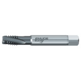 Emuge BU849300.5784 | 3.937" OAL x 1/4"-18 Thread Size 3 Flute 15 Degree Helix Angle TICN Coated Interrupted Thread Pipe Tap