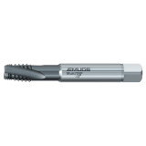 Emuge BU859300.5783 | 4" OAL 1/8"-27 Thread Size 3 Flute 15 Degree Helix Angle TICN Coated Interrupted Thread Pipe Tap